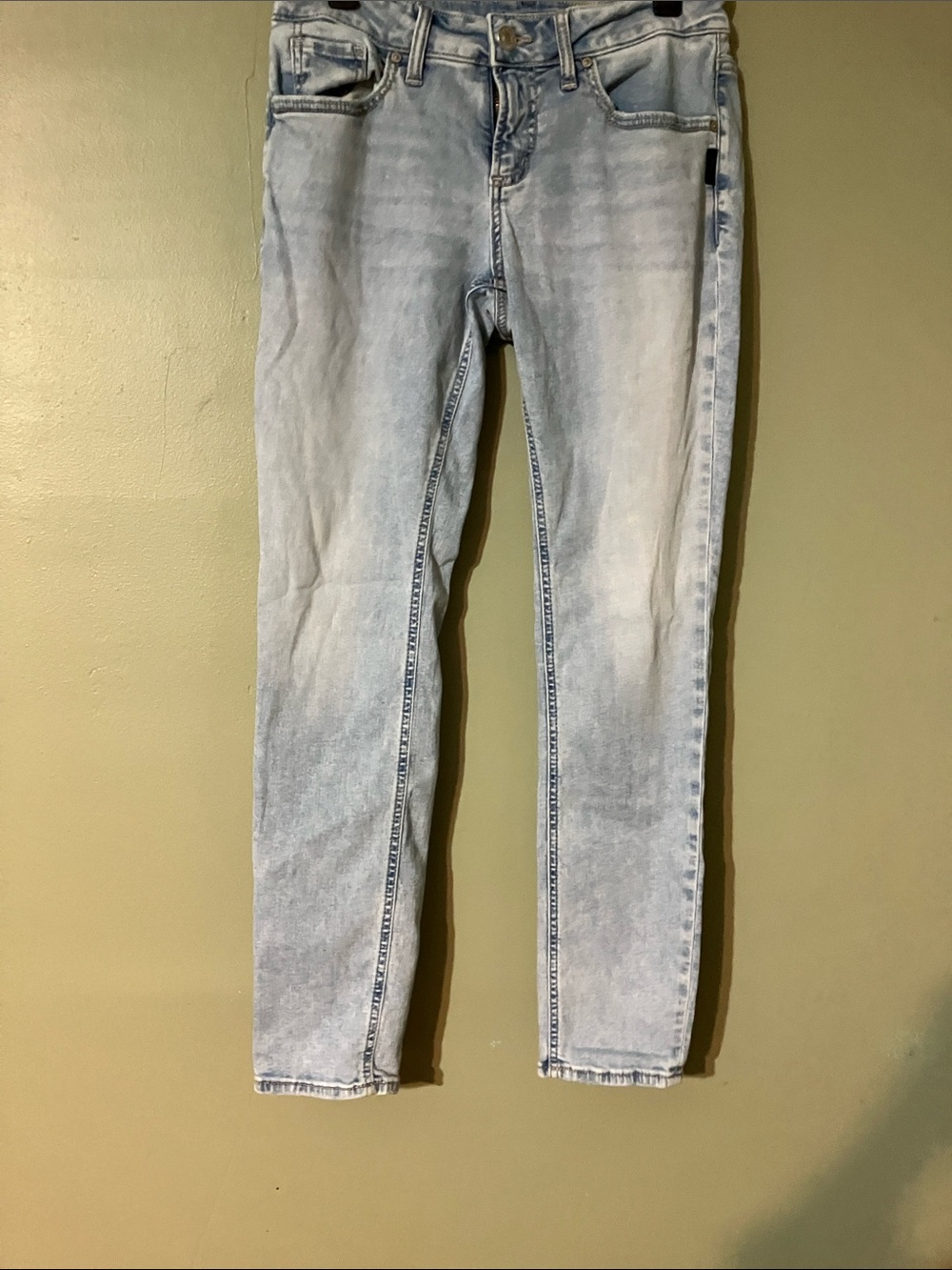 Women's Silver Jeans Girlfriend W29 L 29 Light Wash Jeans